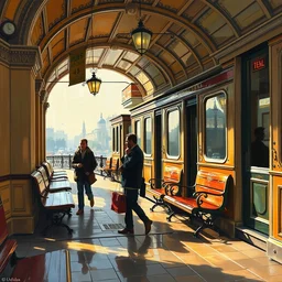 🚝, style guido borelli