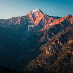breathtaking mountain landscape photo, wallpaper 4 k, cinematic, neon color palette, 4 k, detailed photo, natural lighting, cinematic lighting, global illumination