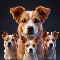 super beautiful cute mixed dog intricate artwork by tooth wu and wlop and beeple, greg rutkowski, very coherent symmetrical artwork, cinematic, hyper realism, high detail, octane render, unreal engine, 8 k, vibrant colors, smooth gradients, high contrast, depth of field, aperture f 1. 2