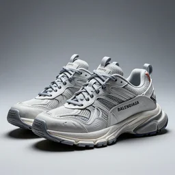 balenciaga sneakers on gradient background, ultra rendered extreme realism and detail 8 k, highly detailed, realistic, refined, bautiful, fine art photography, hyper realistic, in the style of greg rutkowski, by artgerm, by gustave dore, by marco turini, photorealistic, elegant, sharp focus, majestic, award winning picture, intricate, artstation,
