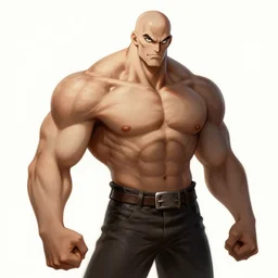 sans undertale with extreme muscles, highly detailed, sharp focus, digital painting