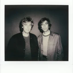 a black and white photograph by gary baseman, by robert crumb, by jim henson, polaroid picture, film photography, soft lighting, cinematic lighting