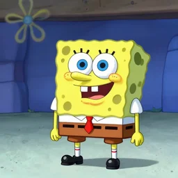 spongebob. masterpiece 4k digital design by John Avon and Greg rutkowski, award winning, Artstation, Takato Yamamoto aesthetic, Neo-Gothic, gothic, forest on background, intricate details, realistic, hyperdetailed, 8k resolution