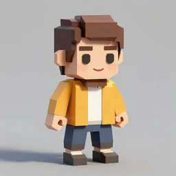 kevin dart low poly character