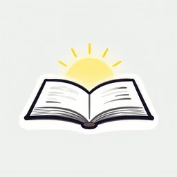 open book graphic logo