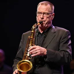 walter white playing the saxophone, very detailed, very intricate, 8 k, dslr,