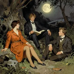 1 9 2 0 amazing stories sci - fi scene style by n. c. wyeth, rolf armstrong, james montgomery flagg, harvey dunn
