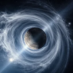 non linear space being viewed from above