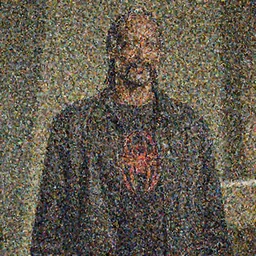 film still of Snoop Dogg buffed like Dwayne Johnson in Spider-man 3 2007, 4k