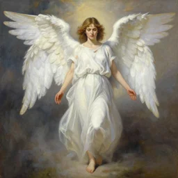 a full body beautiful charlie bowater painting of an angel