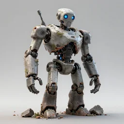 broken nefarious grime dirty robot decaying trending on artstation 4 k 8 k hd high detail smooth