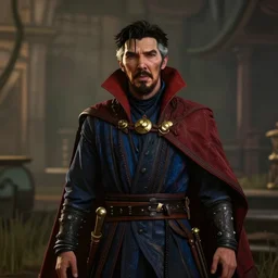 Film still of Doctor Strange, from Red Dead Redemption 2 (2018 video game)