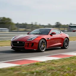 a 2 0 1 6 jaguar f - type project 7 driving on a race track