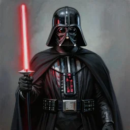 dark vador painting by pablo picasso, ultra detailed