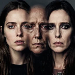despair, intricate faces by Karolina Kuras, sally mann, annie liebowitz