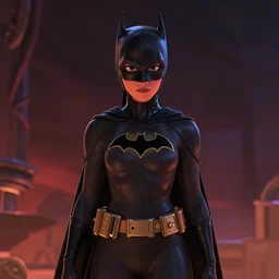 Cassandra Cain (Batgirl) as animated by Pixar, Disney, CG animation, film still