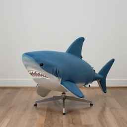 a shark chair