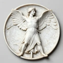 half man half eagle by leonardo da vinci, ultra detailed