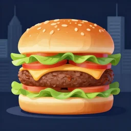 city sized burger