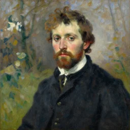 dutch van der linde, impressionist painting