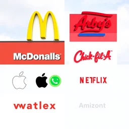mcdonalds, arby's, ikea, chick - fil - a, apple, google, walmart, amazon, delta, microsoft, netflix, spotify, snapchat, uber, meta, facebook, bank of america, grubhub, discord