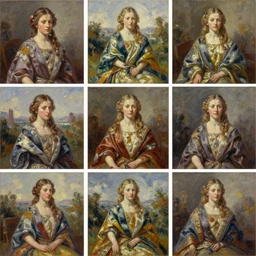 collage of the best oil on canvas paintings in history, highly detailed, photorealistic, digital art, wimmelbilder, 8 k