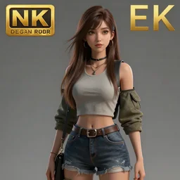 beautiful girl character concept style trending on artstation concept art detailed octane render cinematic photo-realistic 8k high detailed