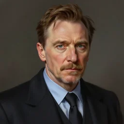portrait of gary oldman as a detective, highly detailed, digital painting, artstation, concept art, sharp focus, illustration, art by artgerm and greg rutkowski and alphonse mucha