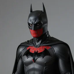 Peter Parker as batman, hiperrealistic, 8k