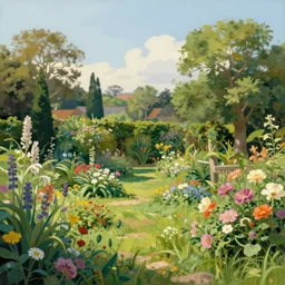 a landscape of the Garden of Eden by Maxfield Parrish, digital art 8k