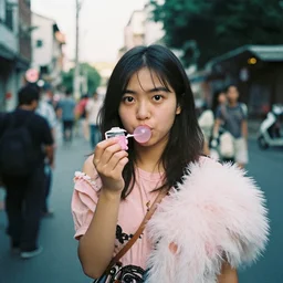 Candid Street Photography. Dubblefilm Bubblegum 200
