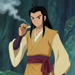 appa from avatar the last airbender smoking joint