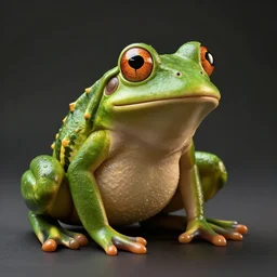 frogger, unreal 5, hyperrealistic, realistic, photorealistic, dynamic lighting, highly detailed, cinematic, studio lighting
