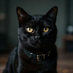 cat in full riot gear, moody lighting, 8 k, shallow depth of field, cinematic lighting,