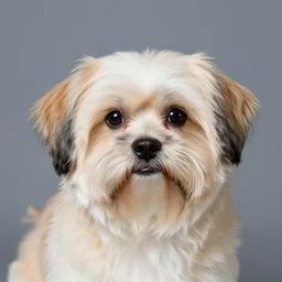 portrait of a havanese dog, by sandra chevrie