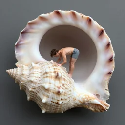 seashell parkour stuart davis pinhole,