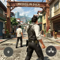 new yakuza game inspired in medellin colombia, screenshot, gameplay, 1 0 8 0 p, 6 0 fps, reveal, official media