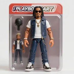 playboi carti as a action figure 4 k detailed super realistic