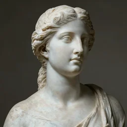a photograph of the venus of milo as a real person