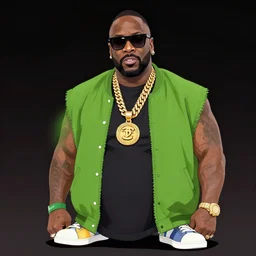 rick ross, as a character in bobobo bo bo bobo