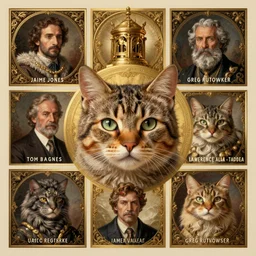 cat, medium shot, disney concept artists, blunt borders, rule of thirds, by jaime jones, tom bagshaw, lawrence alma - tadema, greg rutkowski, deviantart contest winner, fantasy art, intricate, elegant, highly detailed, 8 k, digital painting, concept art, sharp focus, illustration, golden ratio, mythological, ultra realistic, cinematic lighting, maximalist, hyperrealist