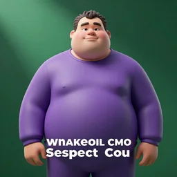 fatman we respect you a lot SNAKEOIL CMO purple green color scheme
