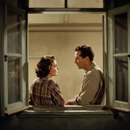 a film still from rear window ( 1 9 5 4 )