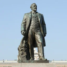 the intergalactic statue of lenin