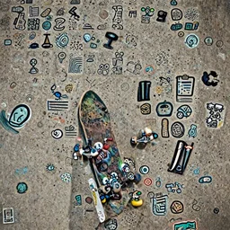 skatepark, moody, cinematic colors, bokeh
