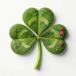 a clover made of human flesh