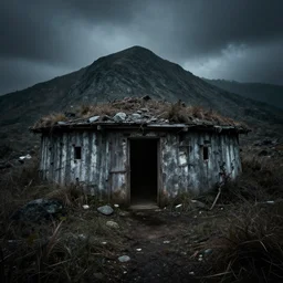 a bunker on a mountain, mysterious photo, sinister, horror, trending on artstation, hdr