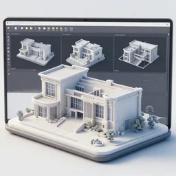 old 3 d architecture software, multimedia
