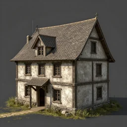 15th century rich house 3d reconstruction unreal engine hyperdetailed