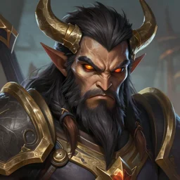 Juggernaut from Dota 2, high fantasy, detailed face, artstationhd, trending on artstation